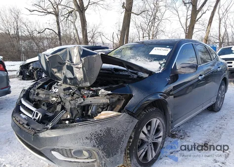 2013 Honda Crosstour Ex-L V6 from USA, damaged, VIN 5J6TF2H5XDL000187